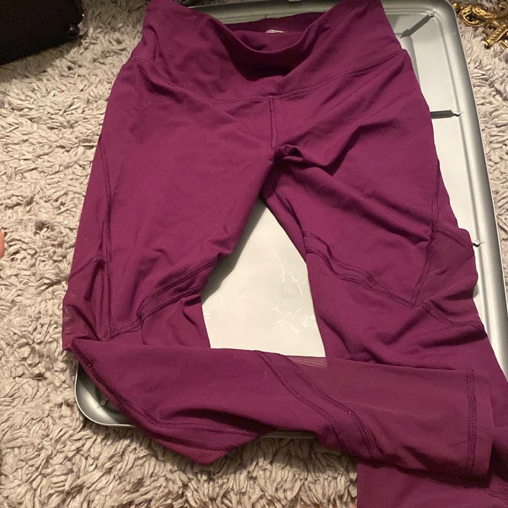 VS PINK purple workout legging